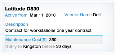 get reminded of the contract renewals before it is expired.