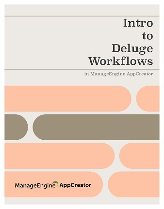 ManageEngine AppCreator Deluge工作流程