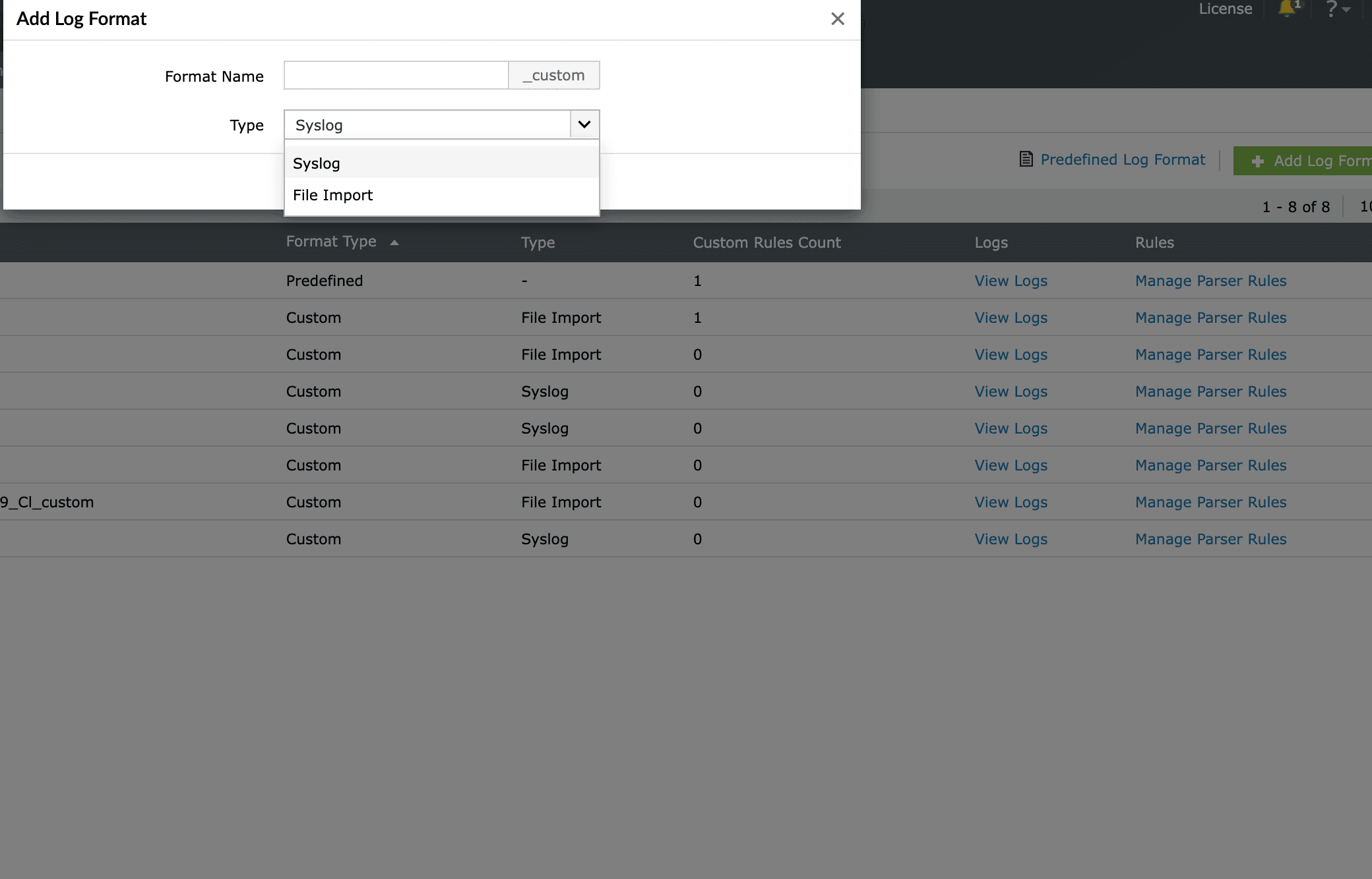 custom-log-parsing
