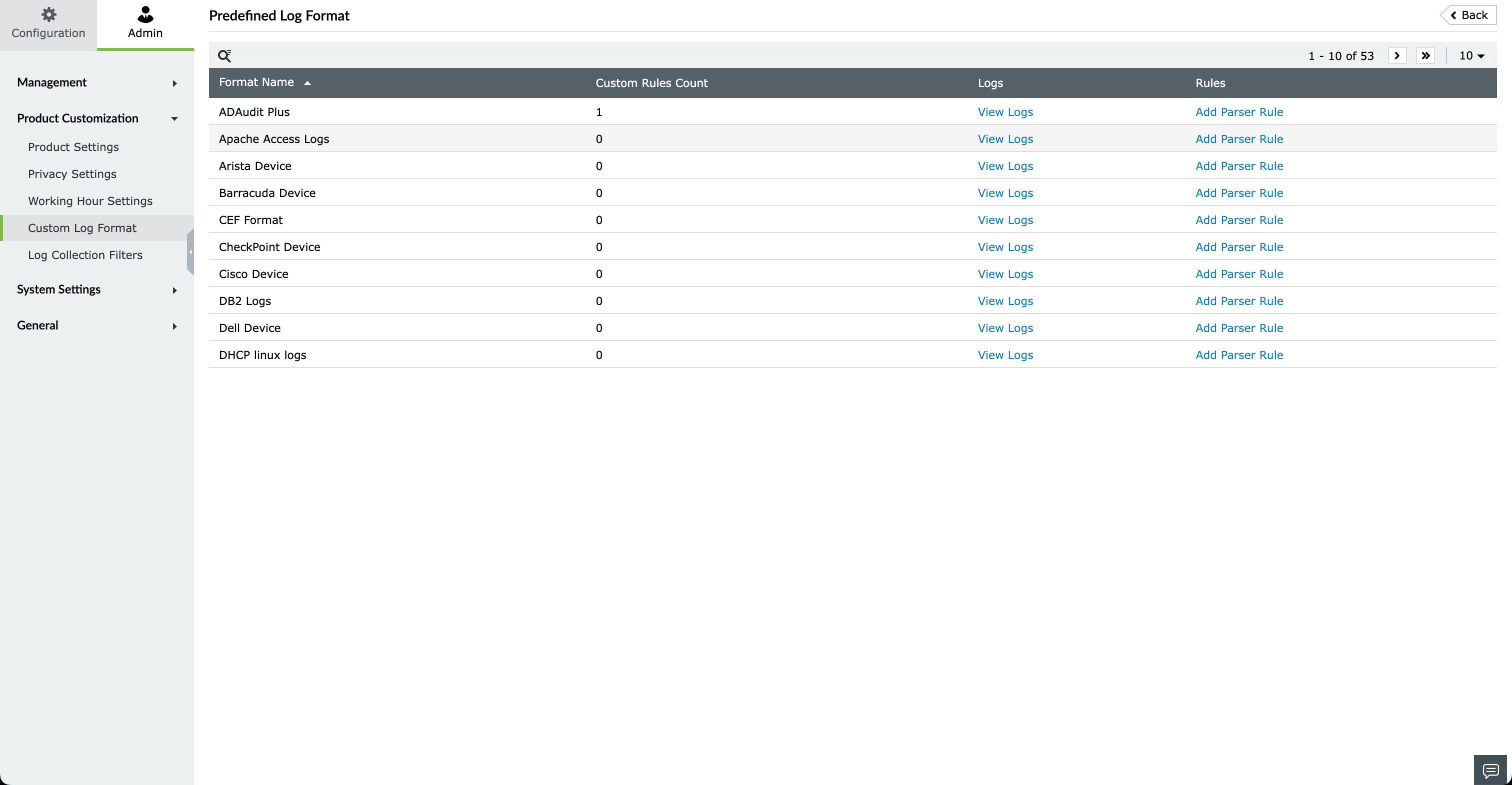 custom-log-parsing
