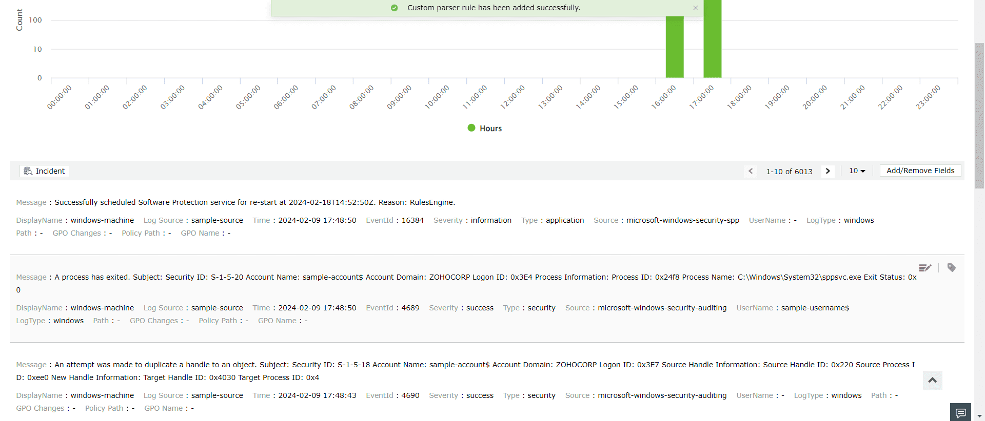 custom-log-parsing