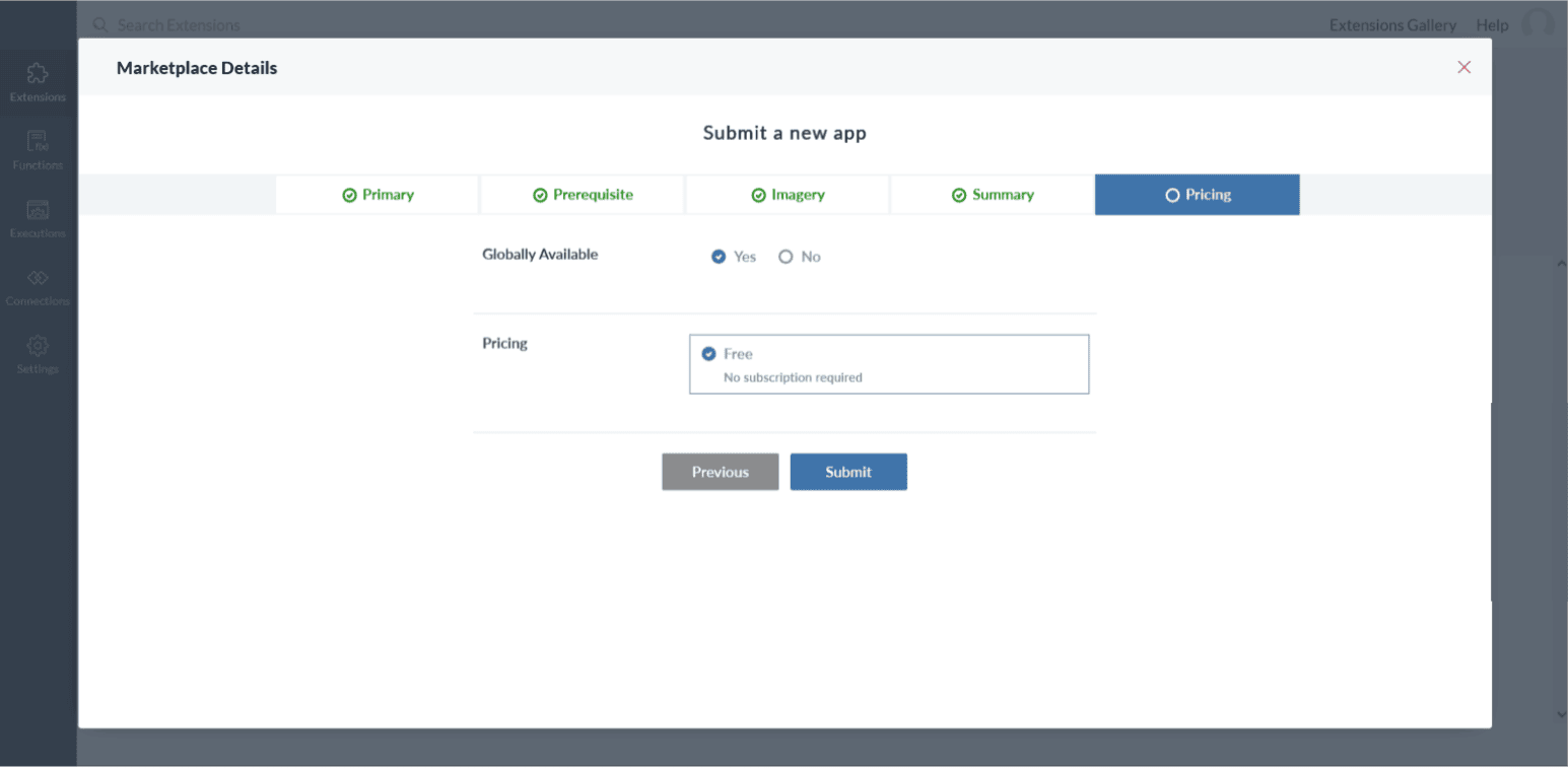 Extension Builder