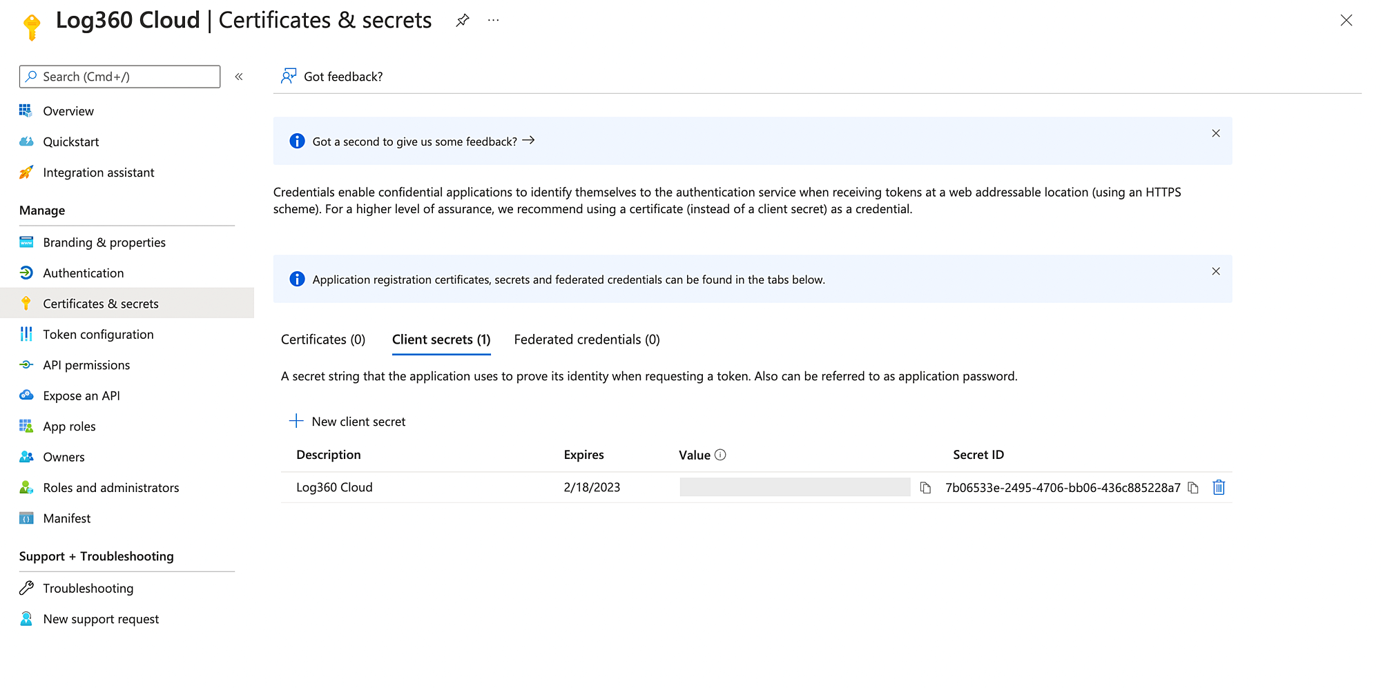 手动Microsoft 365租户配置