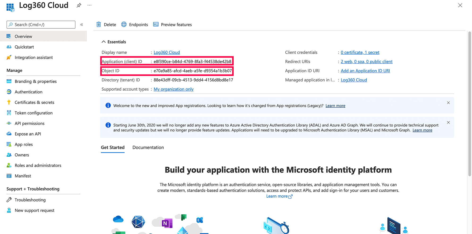 手动Microsoft 365租户配置