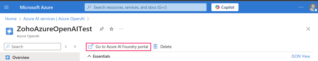 在Azure AI Foundry门户中部署模型