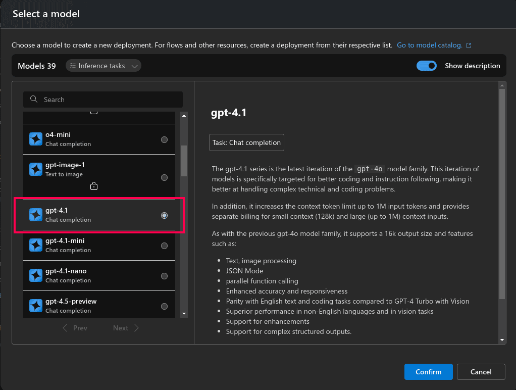 Azure AI Foundry门户中可部署的模型