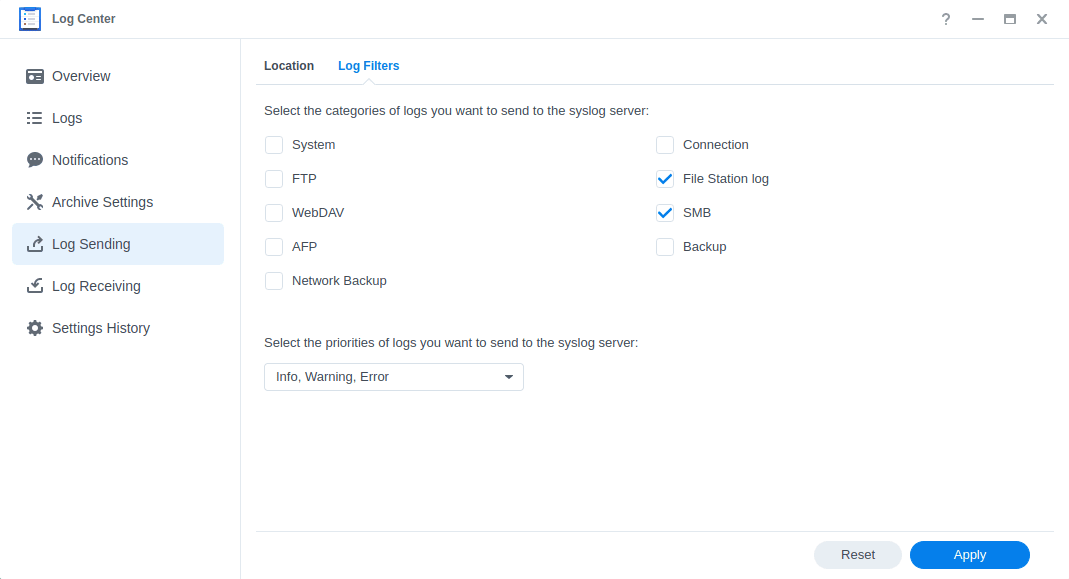 Synology NAS 文件监控