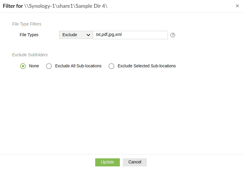 Synology NAS 文件监控