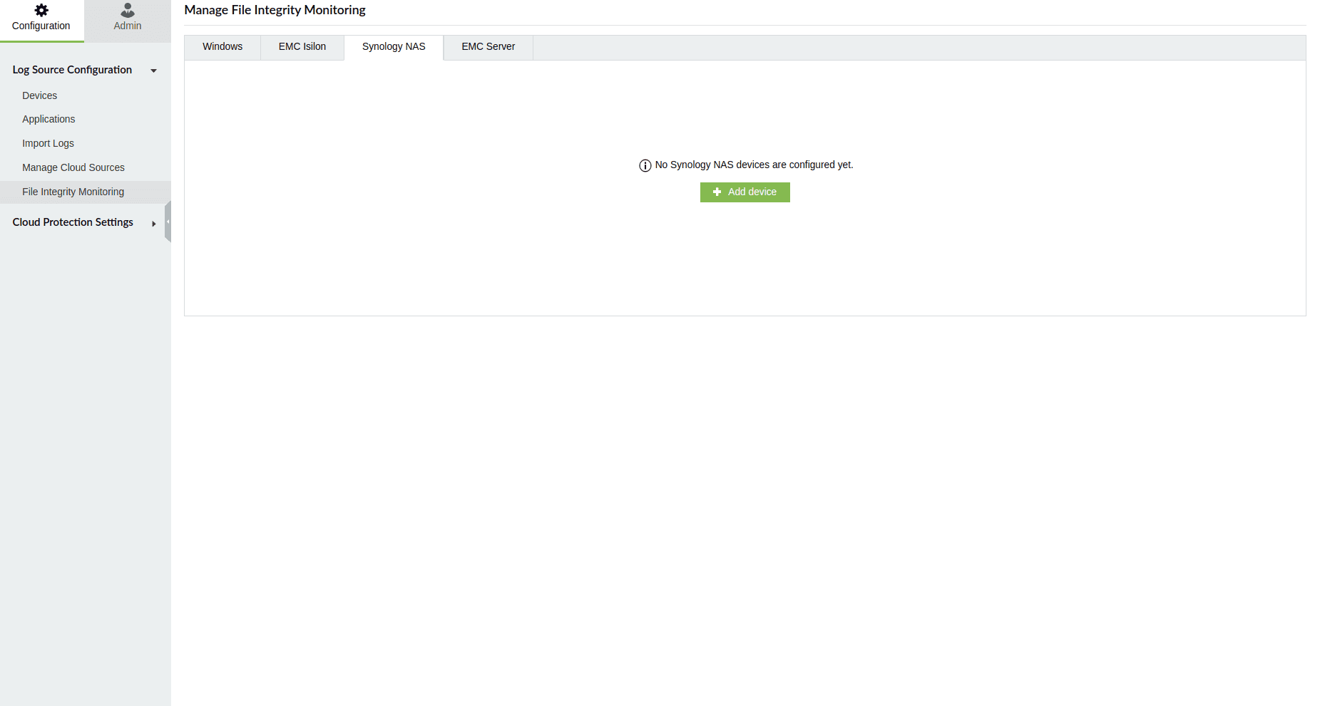 Synology NAS 文件监控