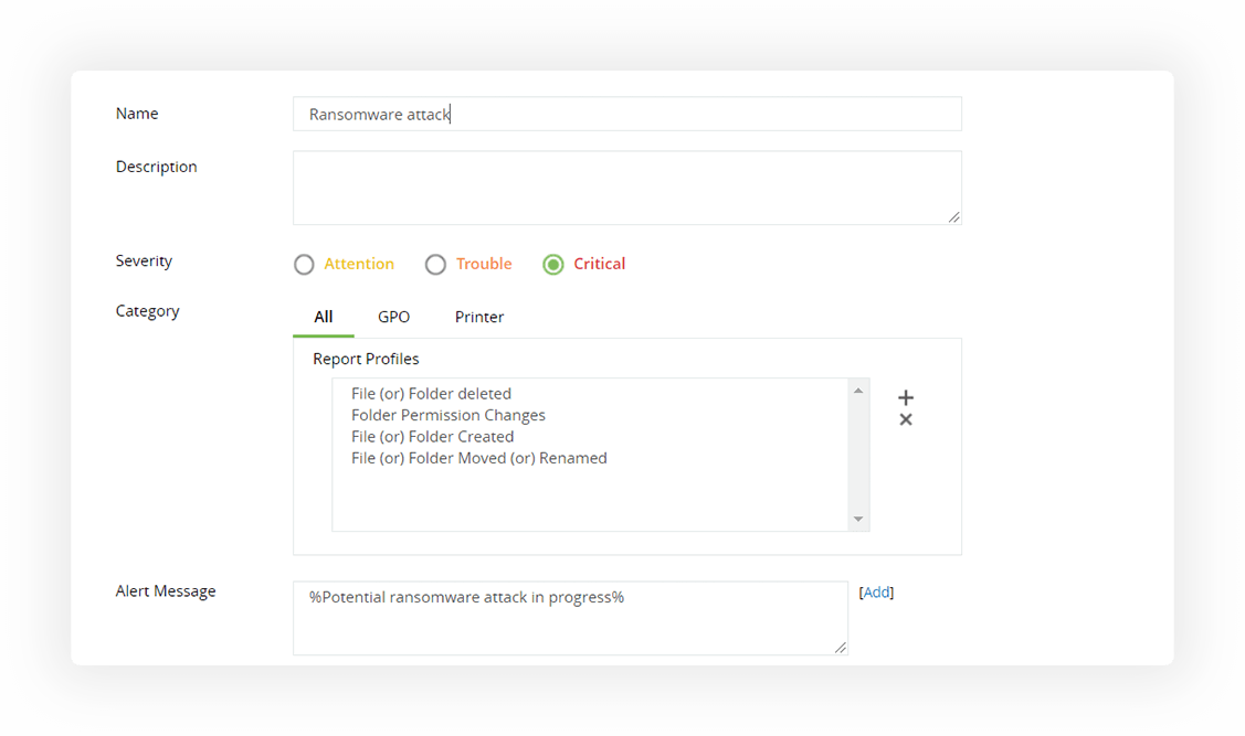 Automate instant scripted responses to contain the damage inflicted.