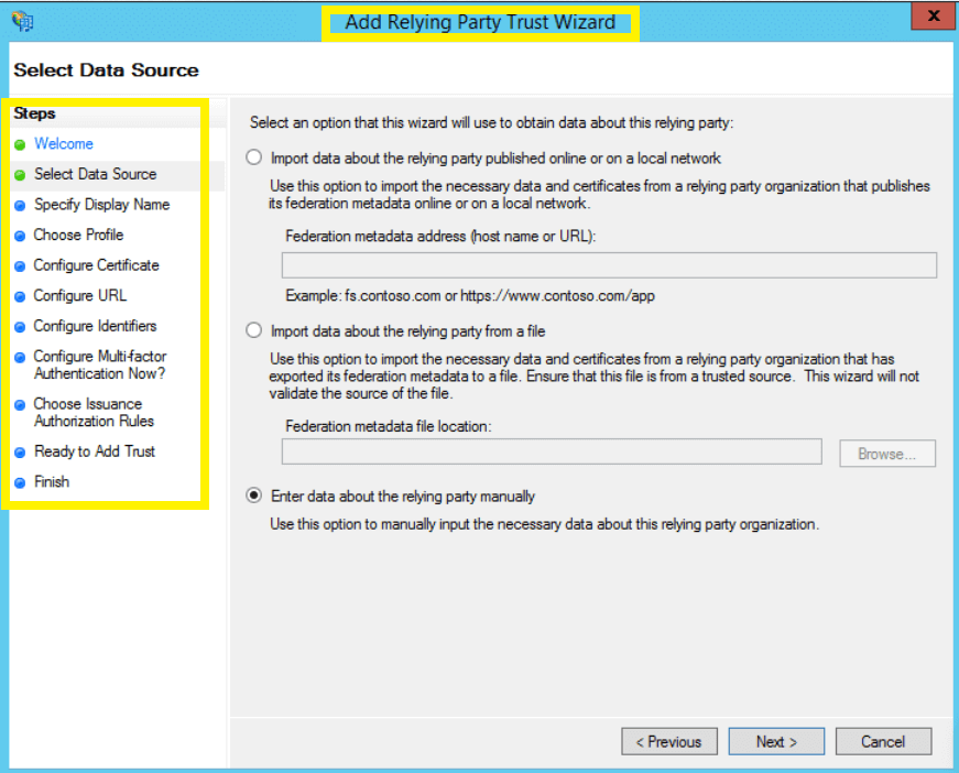 To enable NTLM-based single sign-on