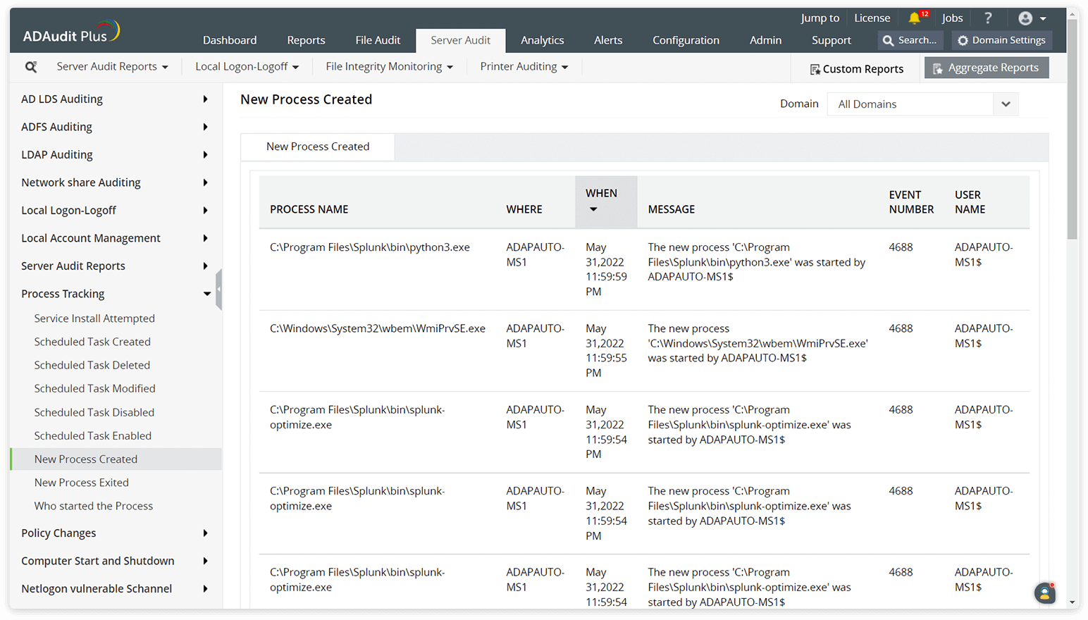Audit-ready compliance reports