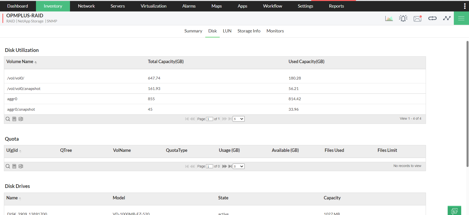 混合网络监控软件 - ManageEngine OpManager Plus