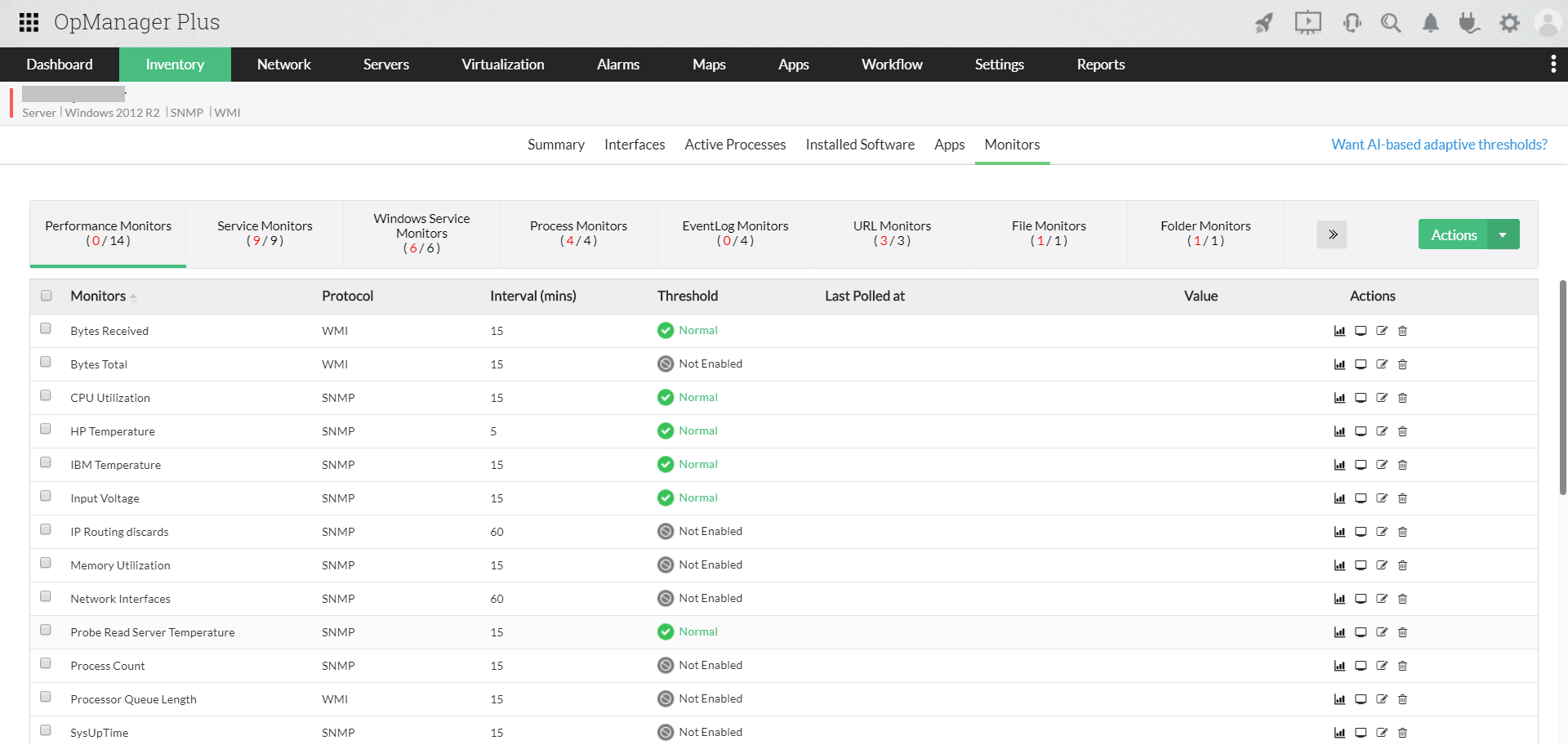 IT基础架构管理解决方案 - ManageEngine OpManager Plus