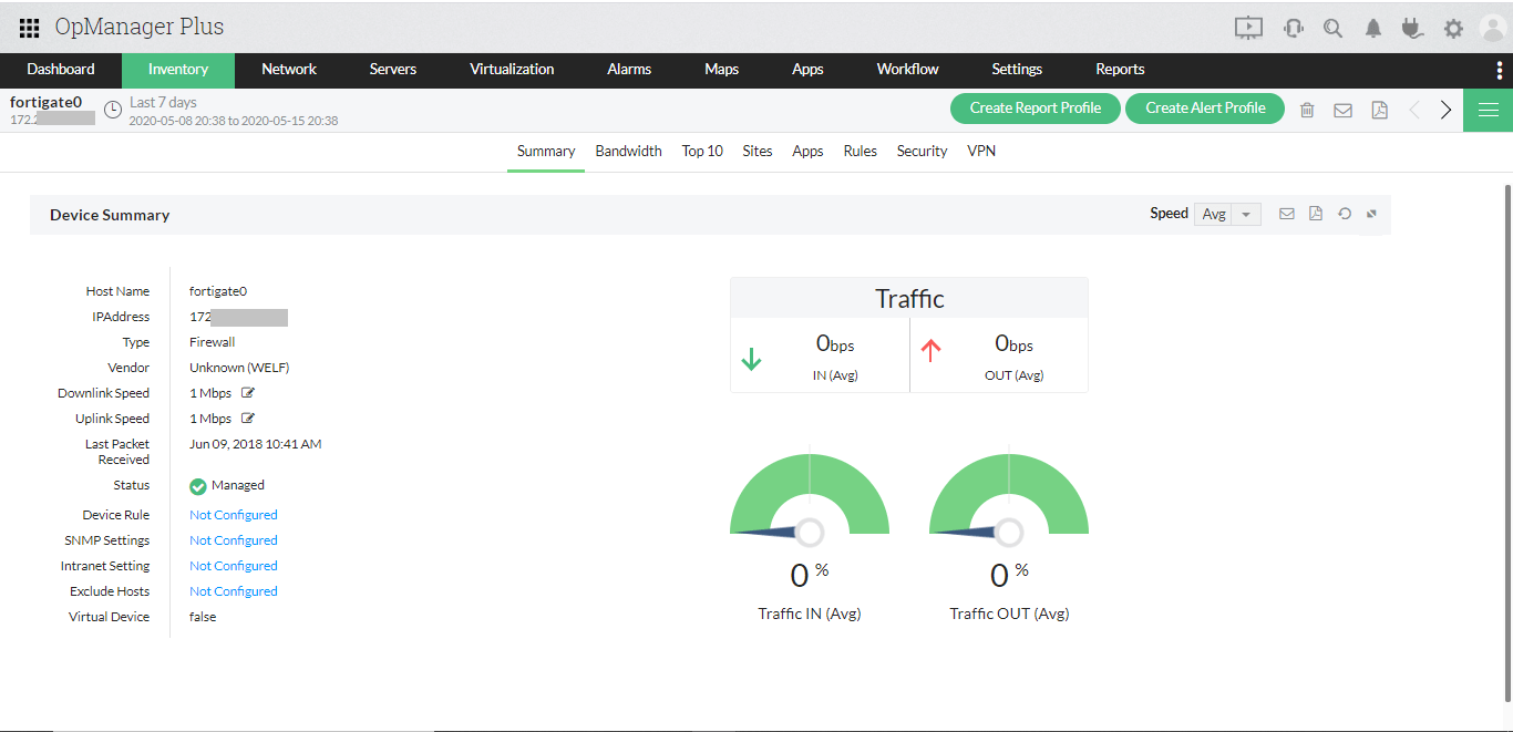 IT运营监控 - ManageEngine OpManager Plus