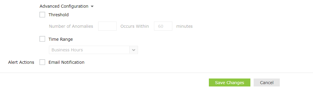 基于实体的警报