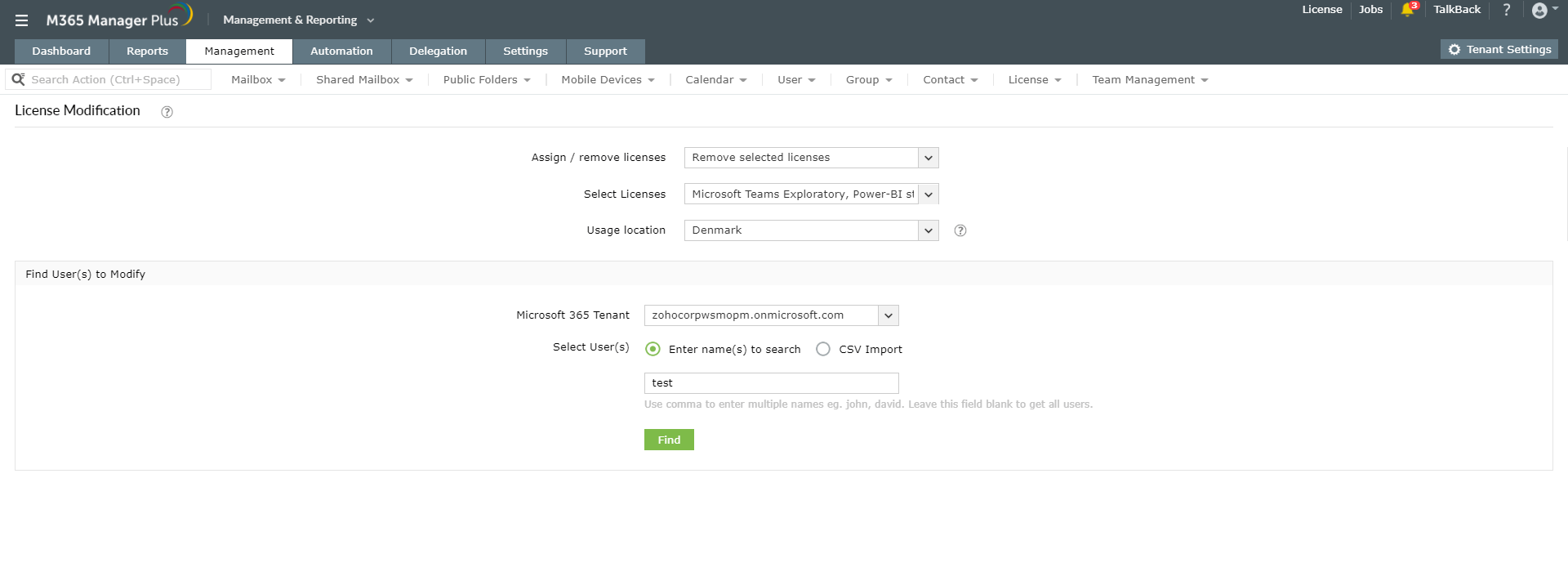 microsoft-365 License Modification microsoft-365 License Modification
