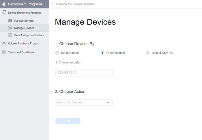 Add devices to Apple Device Enrollment Program