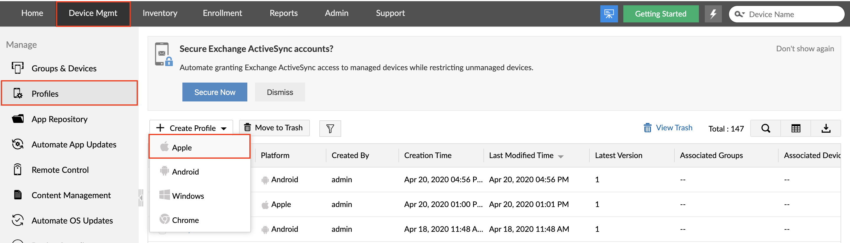 Creating iPad Kiosk Mode Profile