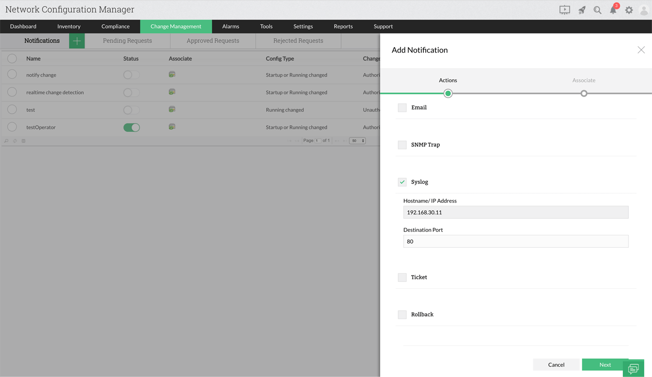 网络配置和变更管理-ManageEngine Network Configuration Manager