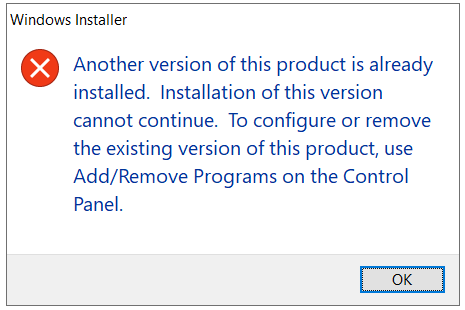 Agent already exists