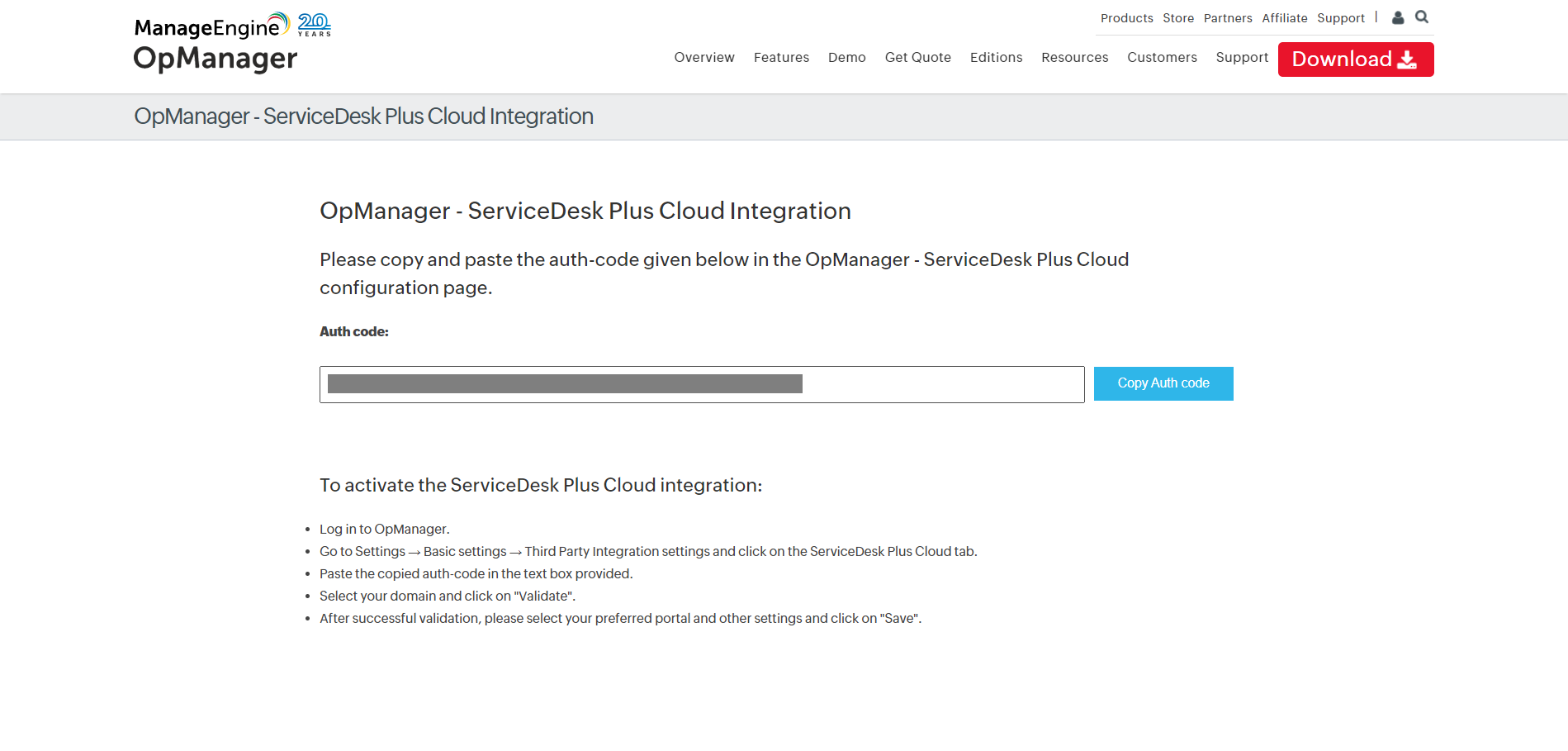 image title Generating grant token
