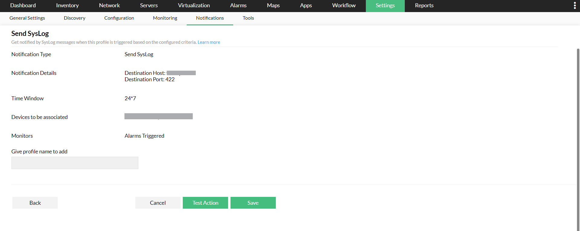 syslogs-notifprof-4 Syslog notification profile in OpManager