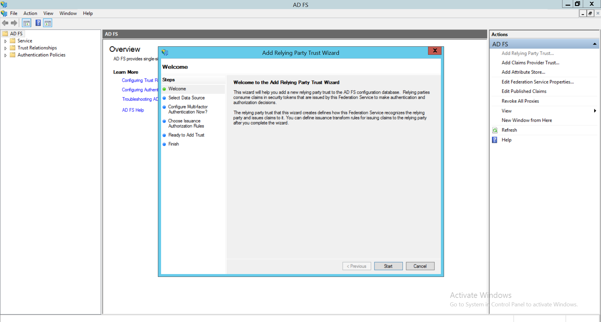 Configure ADFS IdP in OpManager