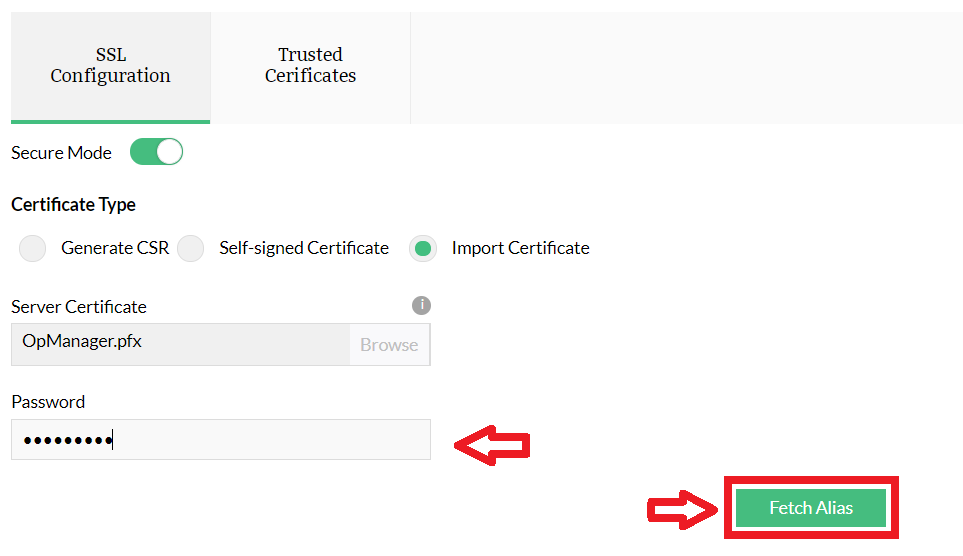 Keystore file Keystore file