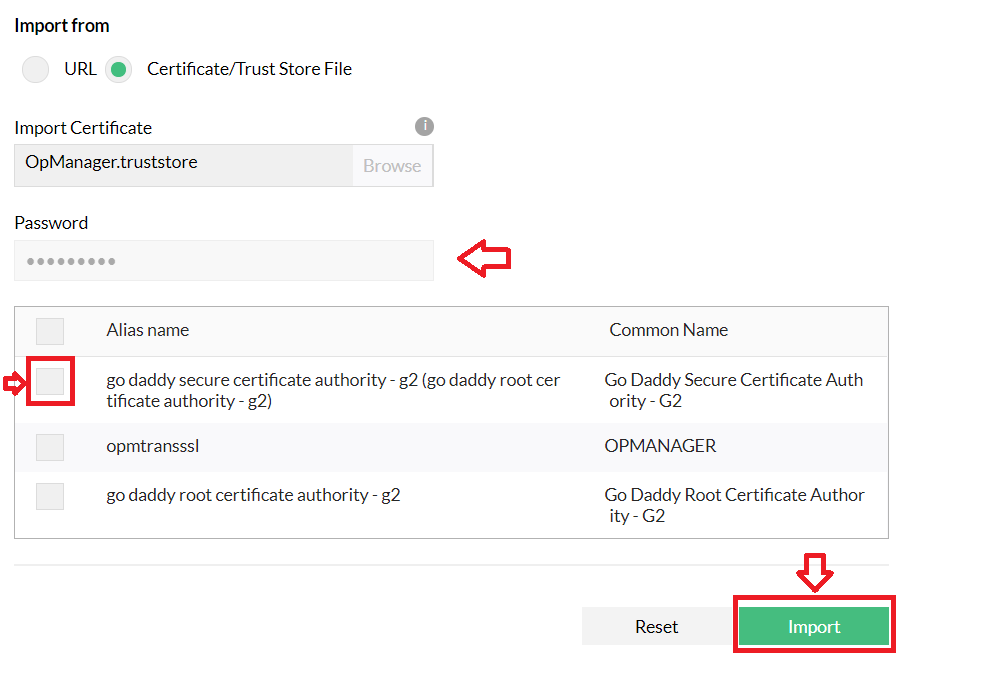 truststore file truststore file