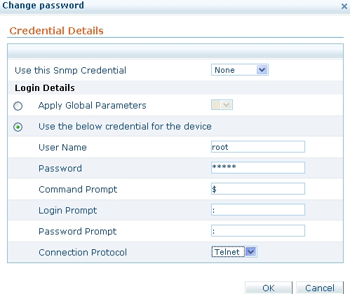 Configuring Credentials