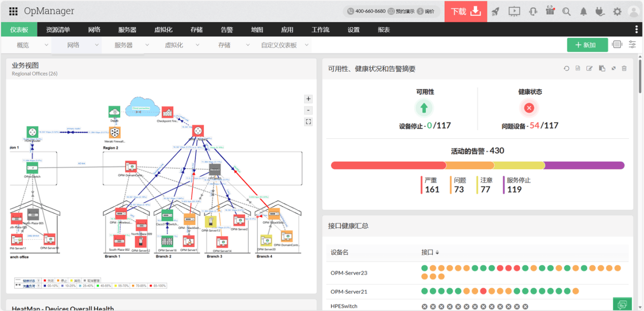 监控3Com交换机端口