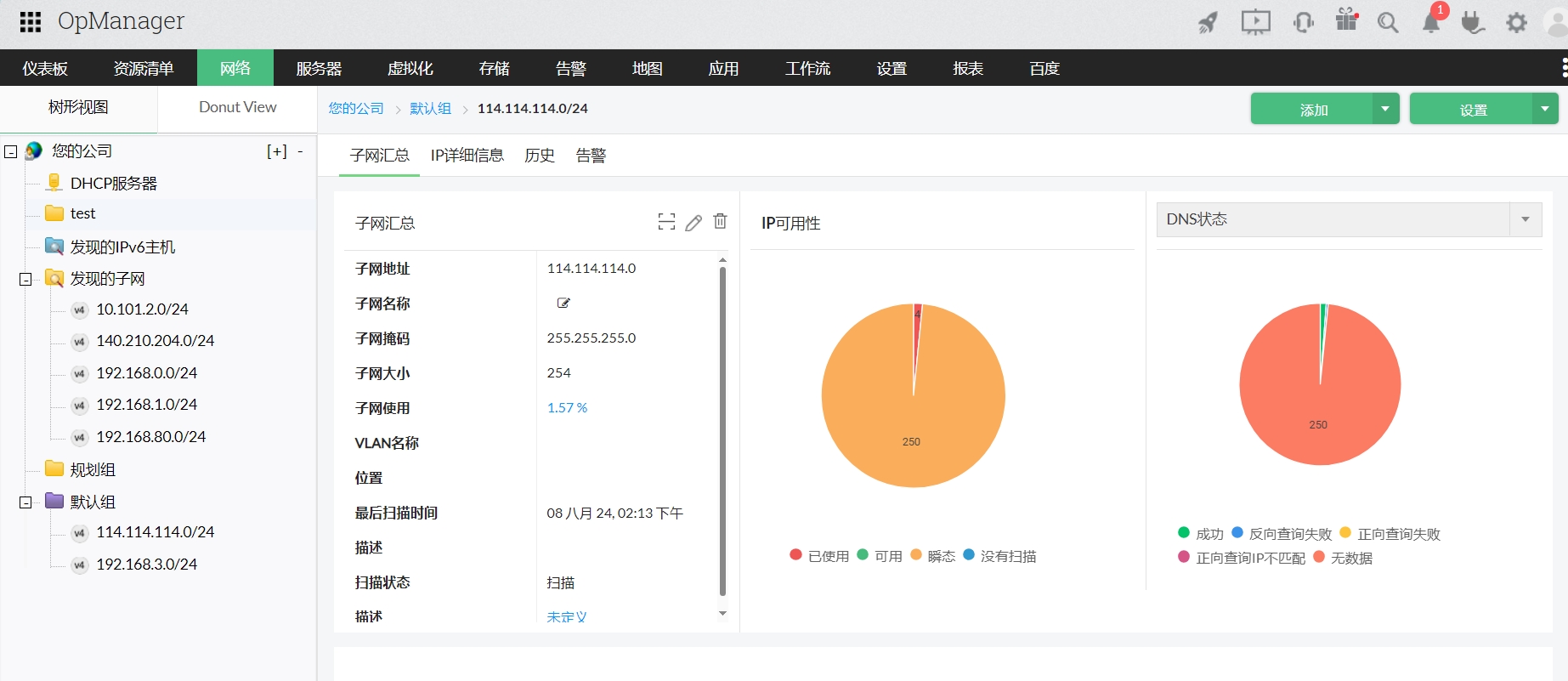 IP地址管理方案