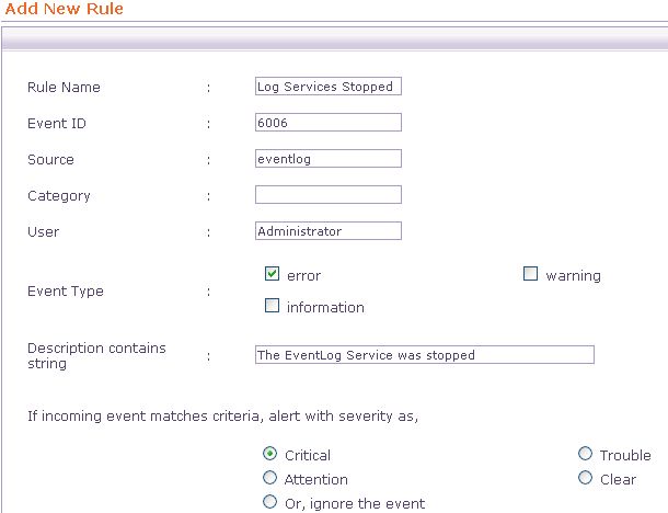 New Event Log Monitor