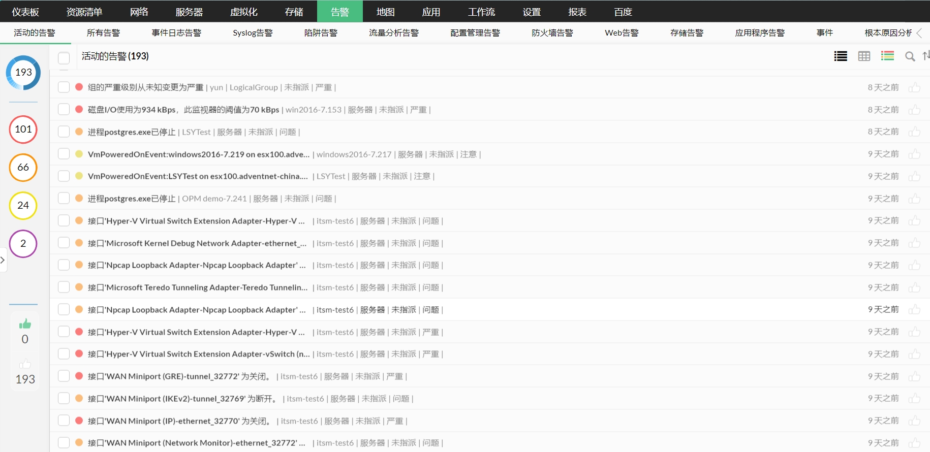 NOC管理软件 - ManageEngine OpManager