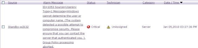 与集群有关的系统事件