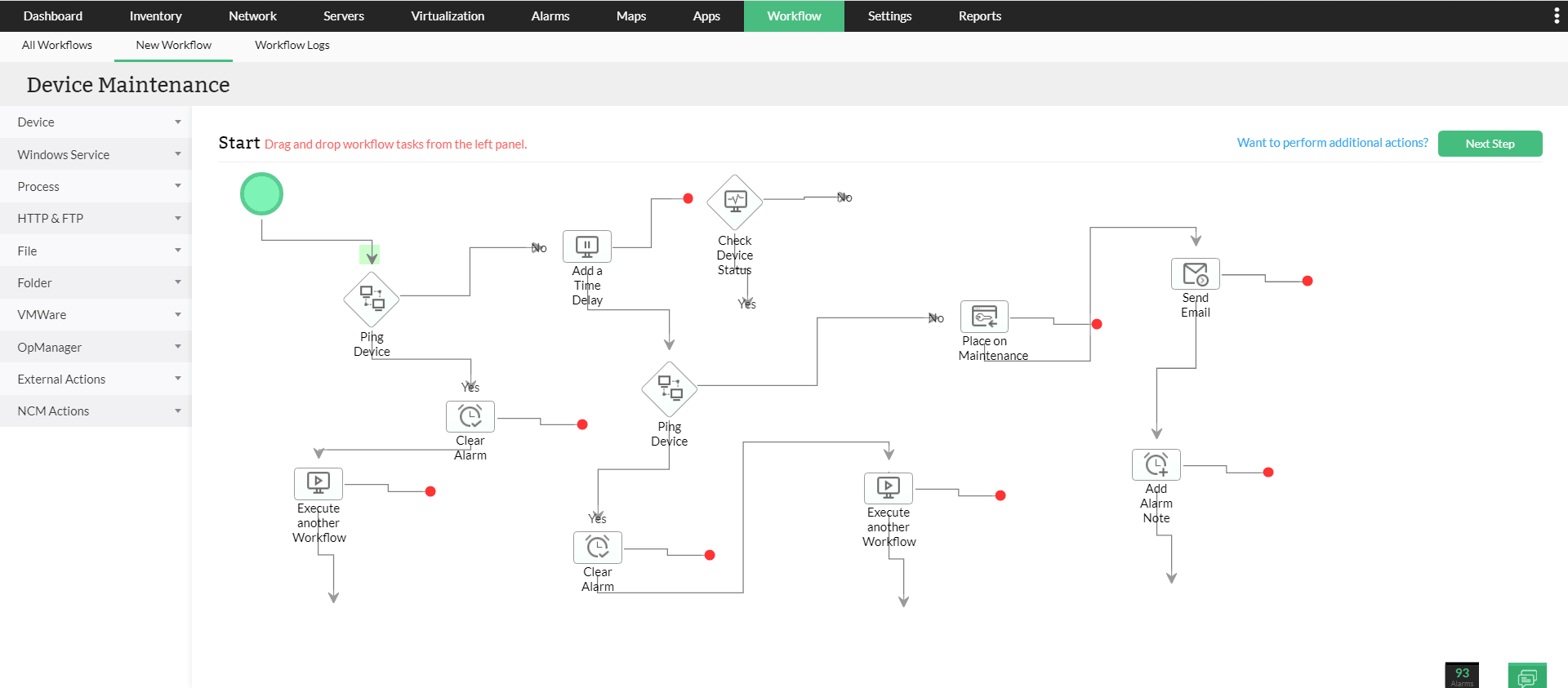 网络故障排除-ManageEngine OpManager