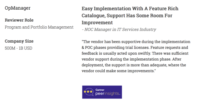 网络监控系统-OpManager - 使用功能丰富的目录轻松实现 - NOC Manager