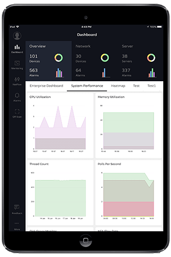 ManageEngine OpManager网络监控系统- iPad应用程序
