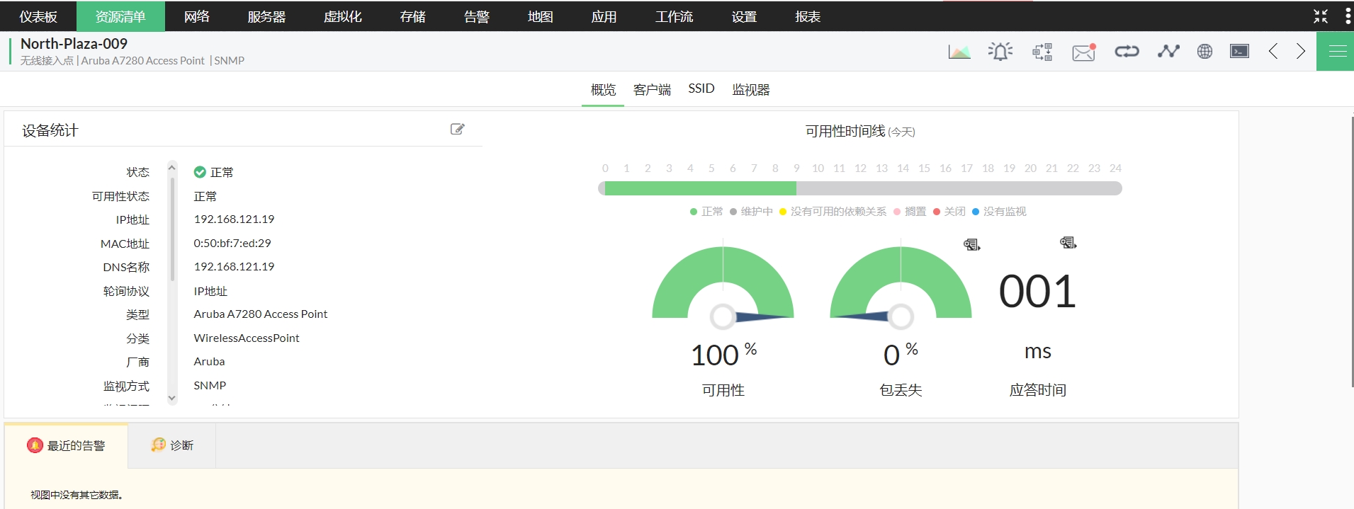 无线监控软件 - ManageEngine OpManager