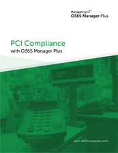 PCI DSS符合O365 Manager Plus