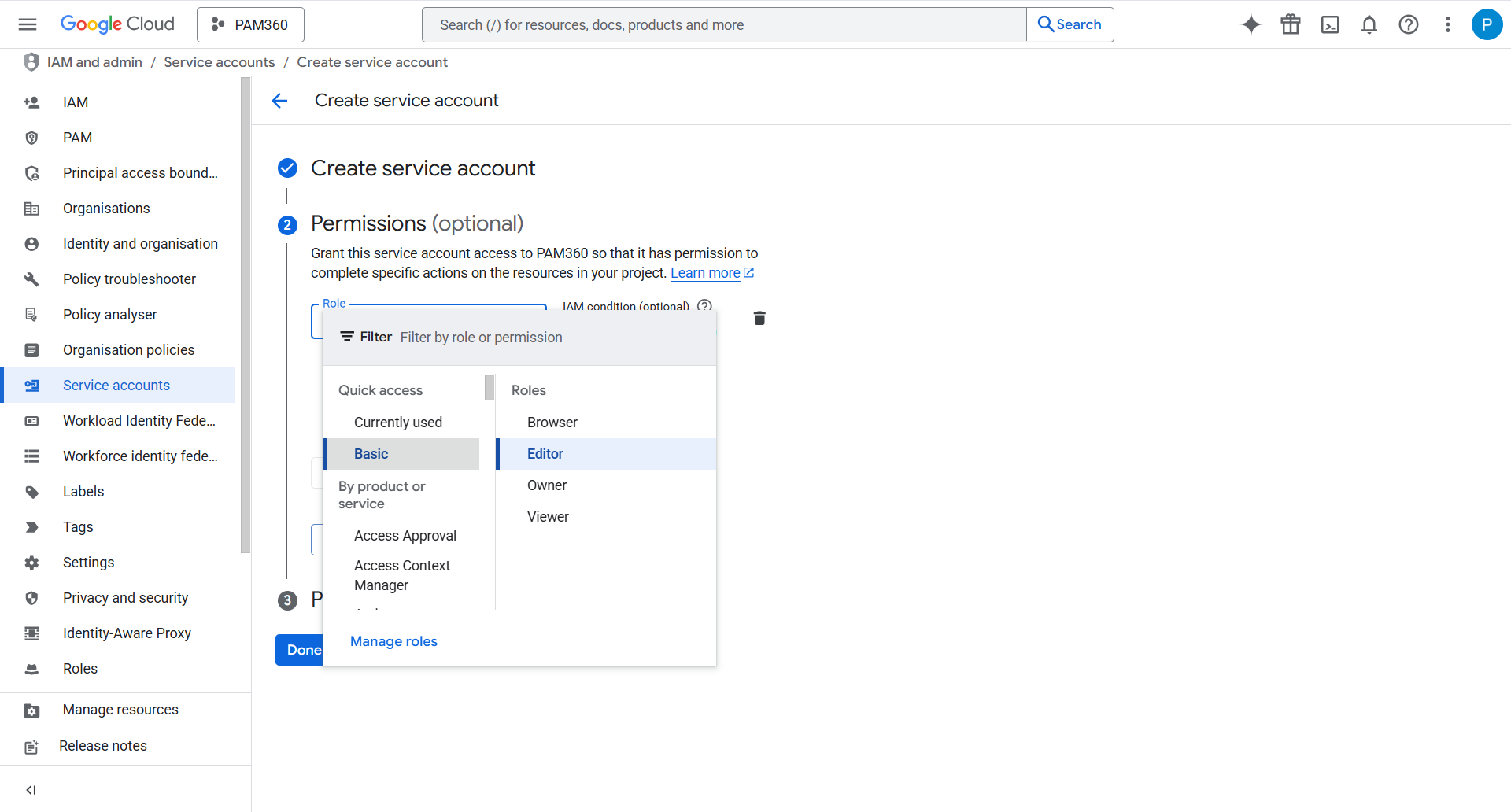 Click to Expand google-service-account-config-3