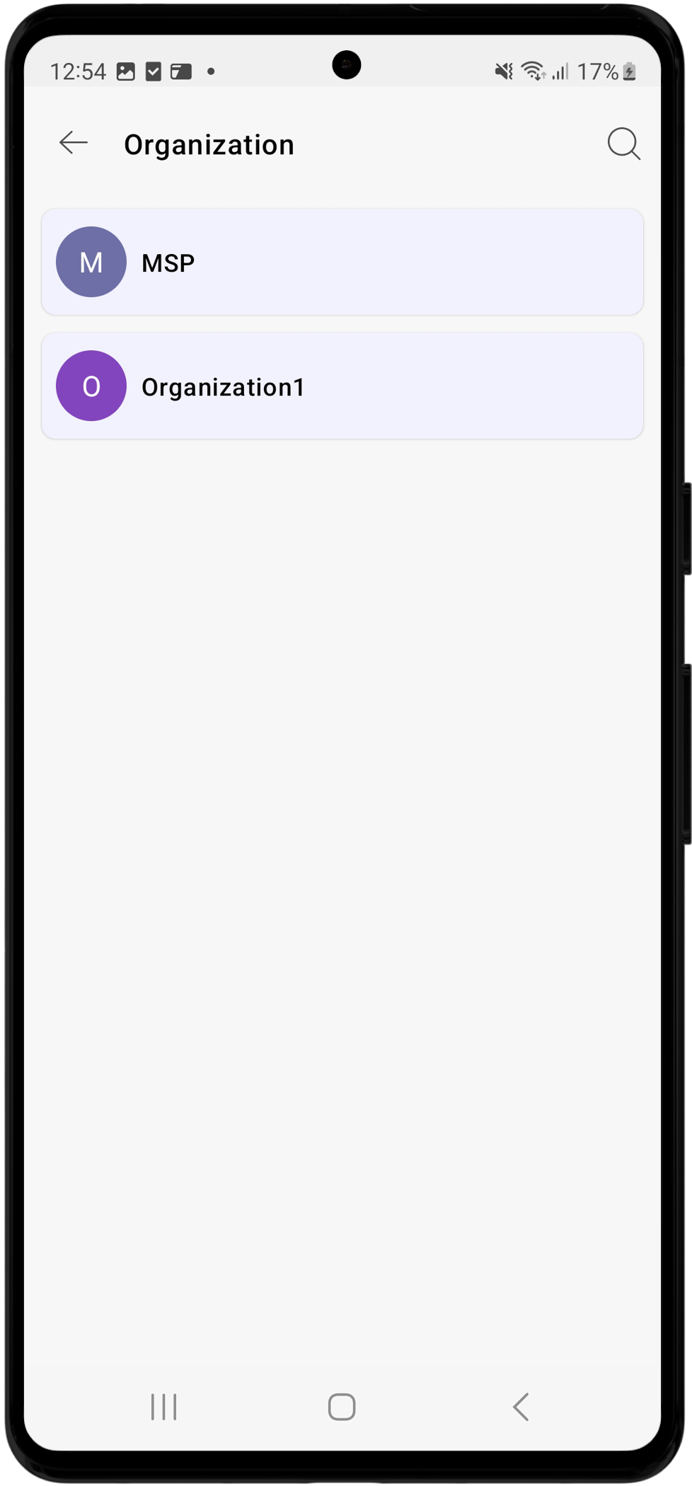 Click to Expand choose-organization