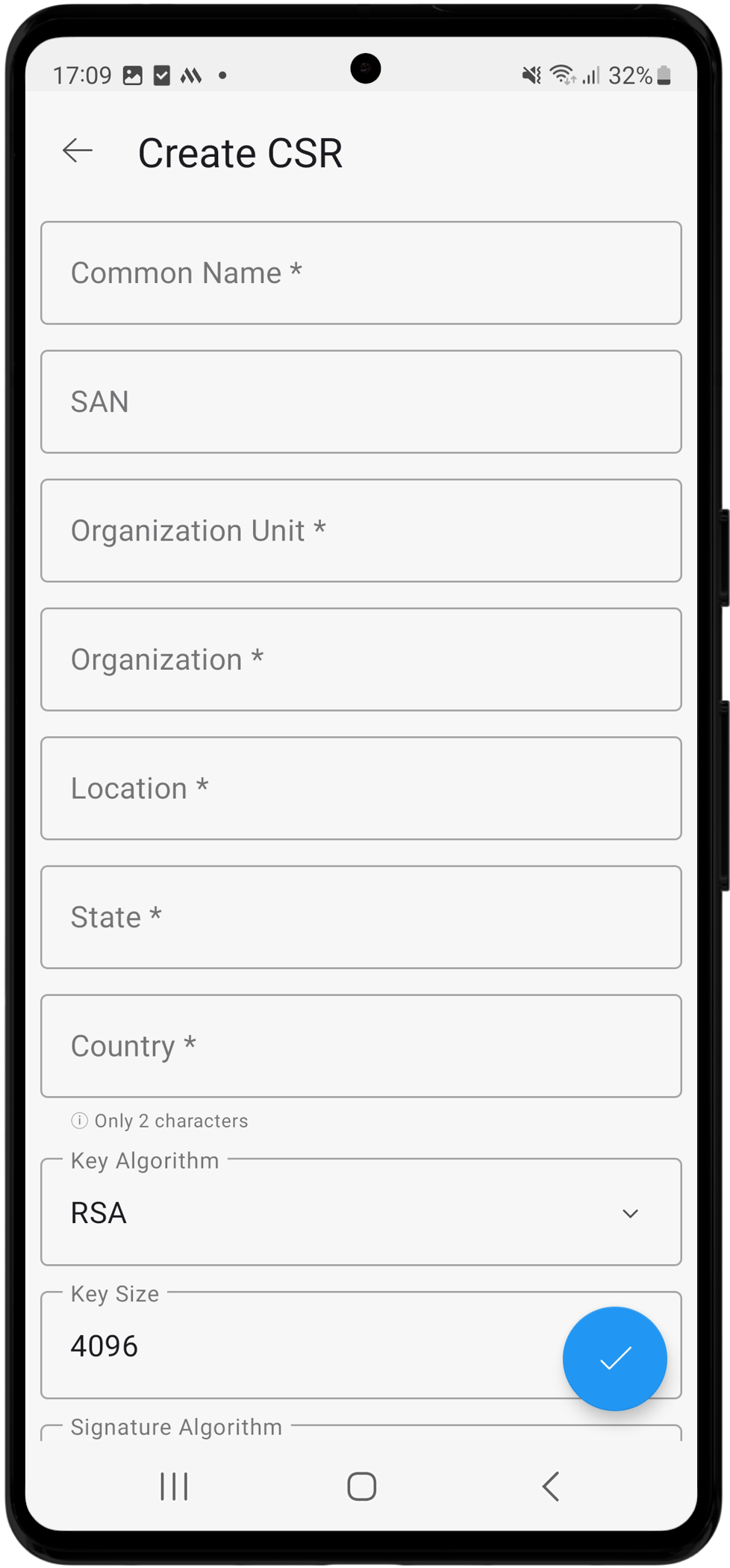 Click to Expand create-csr