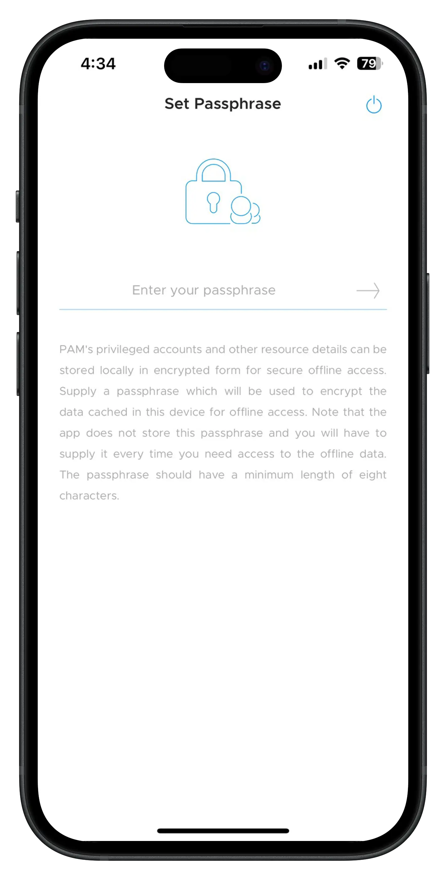 Click to Expand set-passphrase