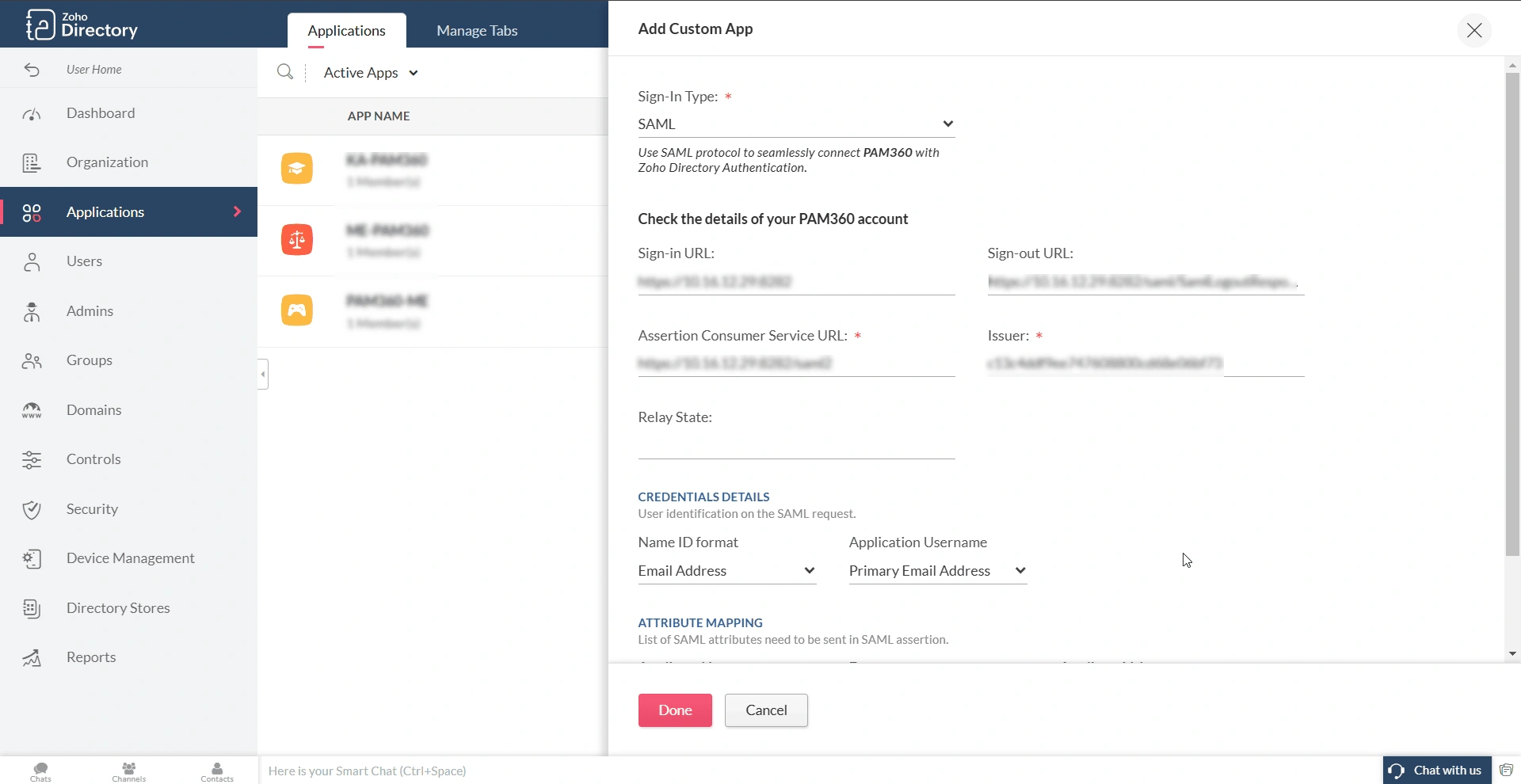 Click to Expand zoho-saml-3