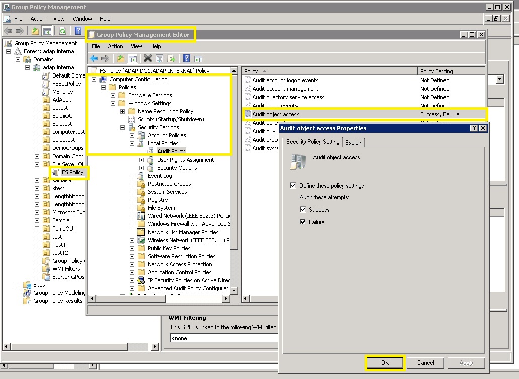 Know the Pre-Requisites for EMC Auditing