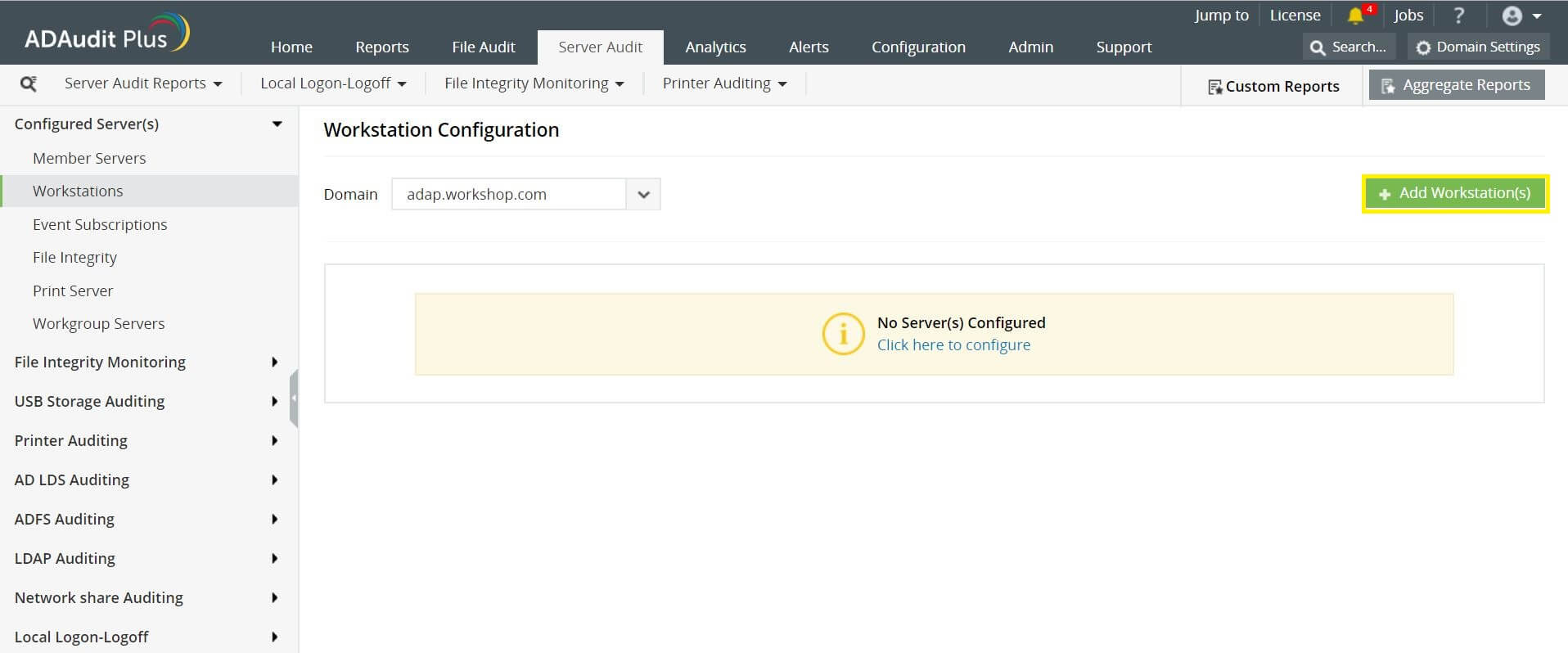 配置Windows工作站 - 自动过程