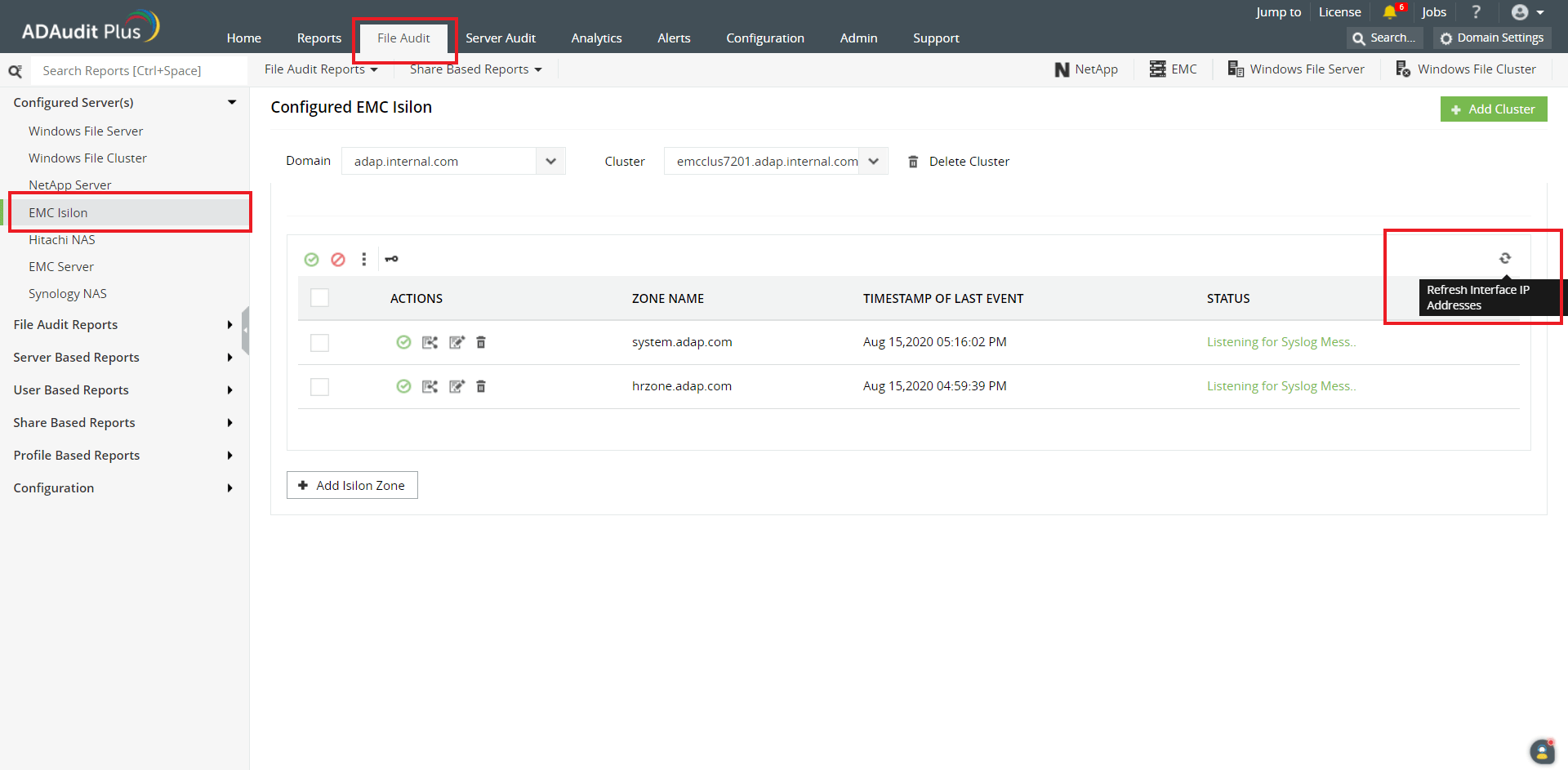 MC Isilon审计指南故障排除