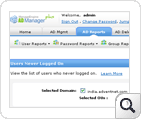 User Never Logged On Reports